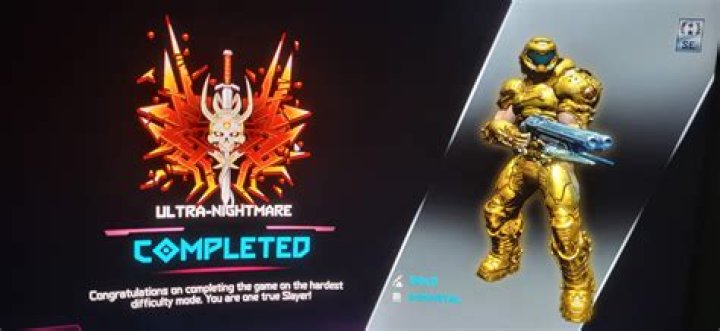 How hard is nightmare doom eternal?